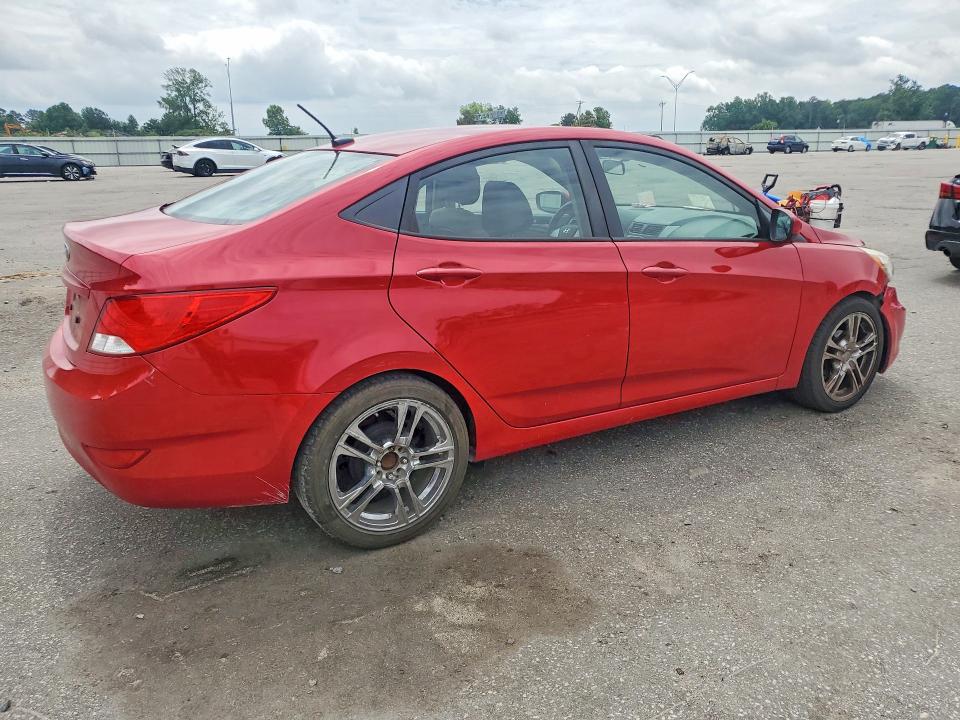 2017 Hyundai Accent VIN KMHCT4AE3HU334318 COPART salvage auction — FRONT END, Nc - Salvage Certificate Of Title, sold $725 on 2026-07-30 (photo 3)