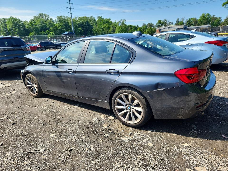 2018 BMW 3er VIN WBA8A3C51JA505465 COPART salvage auction — FRONT END, Id - Salvage Certificate Of Title, sold $1,200 on 2026-08-14 (photo 2)
