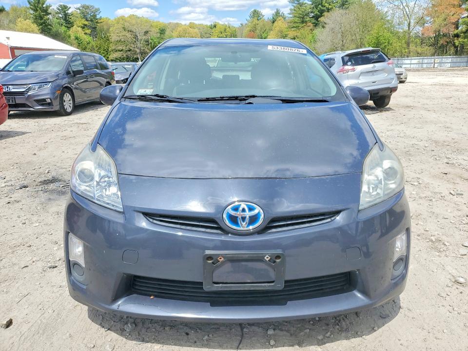 2011 Toyota Prius VIN JTDKN3DU3B5302283 COPART salvage auction — REAR END, Ma - Cert Of Title-Reconstrctd Coll, sold $1,000 on 2026-07-09 (photo 5)