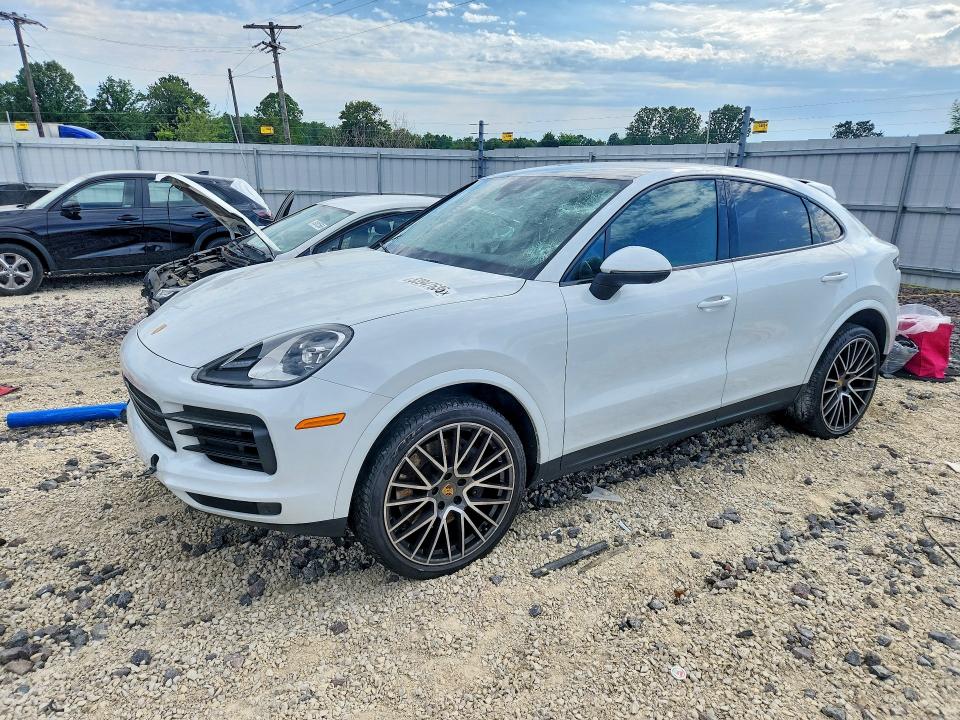 2022 Porsche VIN WP1BA2AY9NDA48097 COPART salvage auction — HAIL, Mo - Salvage Certificate Of Title, sold $28,250 on 2026-07-06 (photo 1)