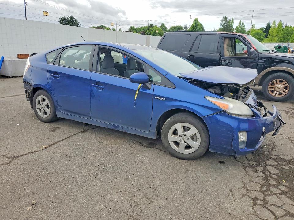2010 Toyota Prius VIN JTDKN3DU3A0021726 COPART salvage auction — REAR END, Or - Salvage Title Certificate, sold $425 on 2026-07-13 (photo 4)