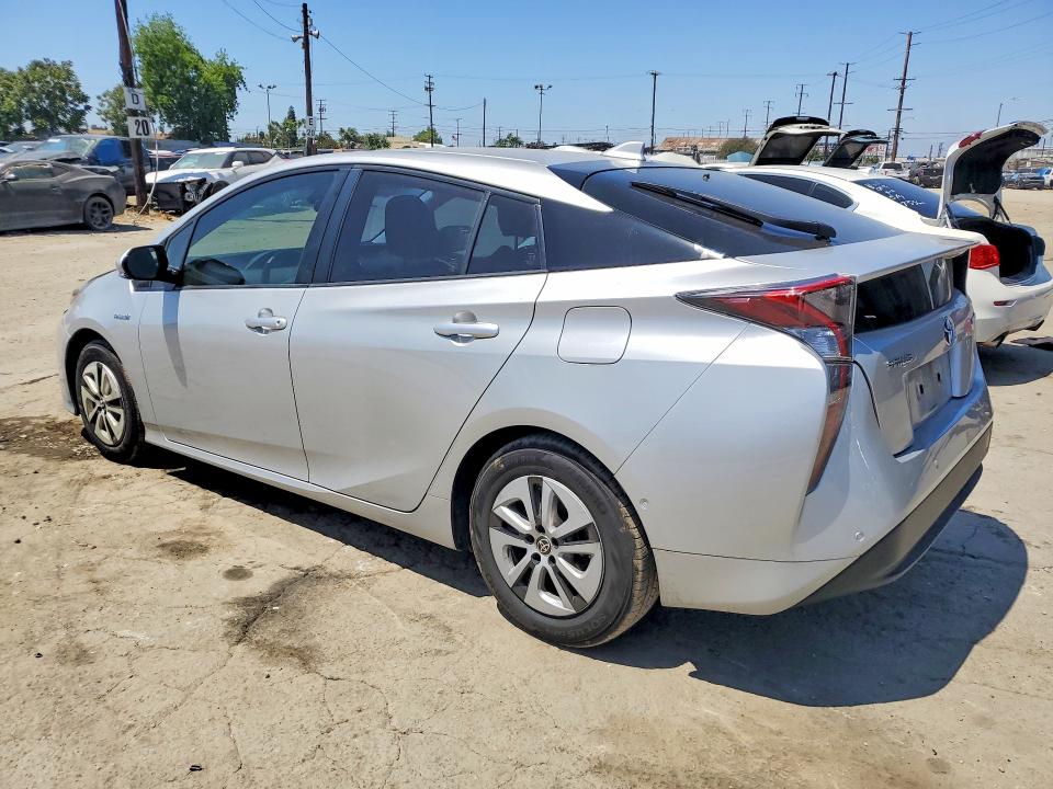 2018 Toyota Prius VIN JTDKARFU1J3554510 COPART salvage auction — FRONT END, Ca - Salvage Certificate, sold $6,700 on 2026-07-09 (photo 2)