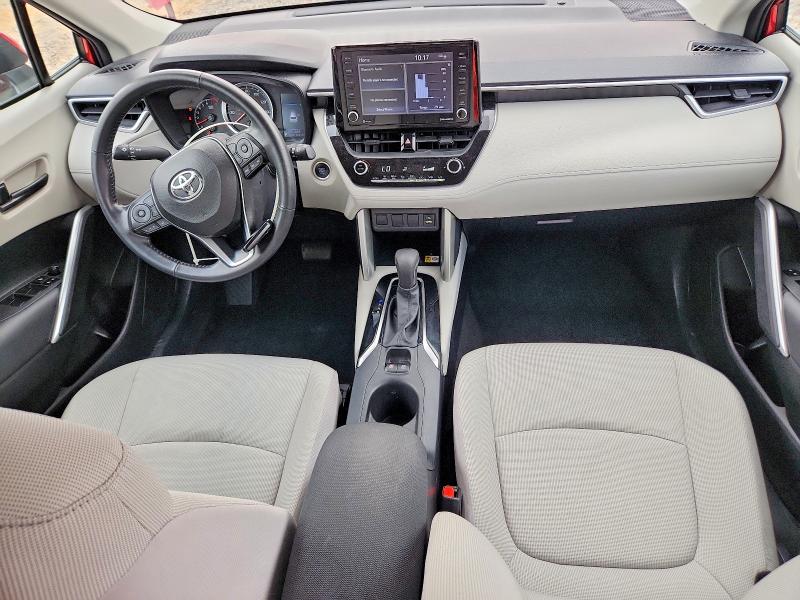 2022 Toyota Corolla cross VIN 7MUCAAAG5NV036675 COPART salvage auction — HAIL, Mo - Certificate Of Title, sold $11,600 on 2026-07-20 (photo 8)