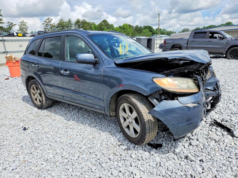 2008 Hyundai Santa fe VIN 5NMSH13E98H144558 COPART salvage auction — FRONT END, Ga - Cert Of Title-Salvage, sold $425 on 2026-07-09 (photo 4)