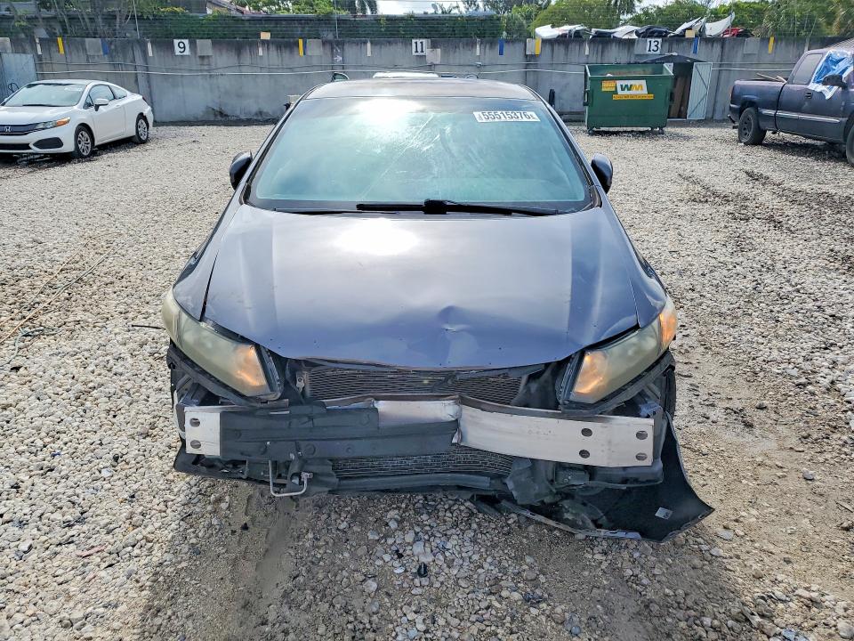 2014 Honda Civic VIN 19XFB2F56EE059796 COPART salvage auction — FRONT END, Fl - Cert Of Title Slvg Rebuildable, sold $1,600 on 2026-07-02 (photo 5)