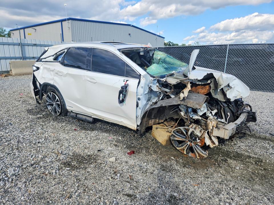 2021 Lexus Rx VIN JTJHGKFA9M2017042 COPART salvage auction — ROLLOVER, Sc - Non-Reb & Rem Salvage Title, sold $1,200 on 2026-07-22 (photo 4)