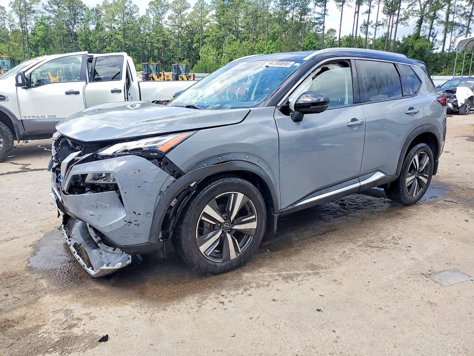 2023 Nissan Rogue VIN JN8BT3DD0PW314189 COPART salvage auction — FRONT END, Ky - Cert Of Title-Salvage, sold $6,900 on 2026-07-13 (photo 1)