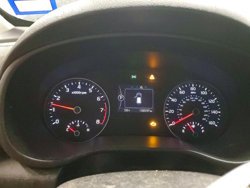 2018 Kia VIN KNDPM3AC0J7329500 COPART salvage auction — FRONT END, Pa - Certificate Of Salvage, sold $1,400 on 2026-07-22 (photo 9)