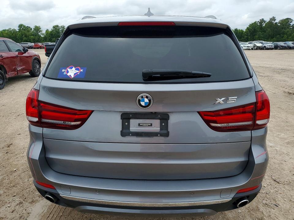 2014 BMW X5 VIN 5UXKR0C58E0C25801 COPART salvage auction — FRONT END, Tx - Salvage Vehicle Title, sold $6,800 on 2026-07-24 (photo 6)