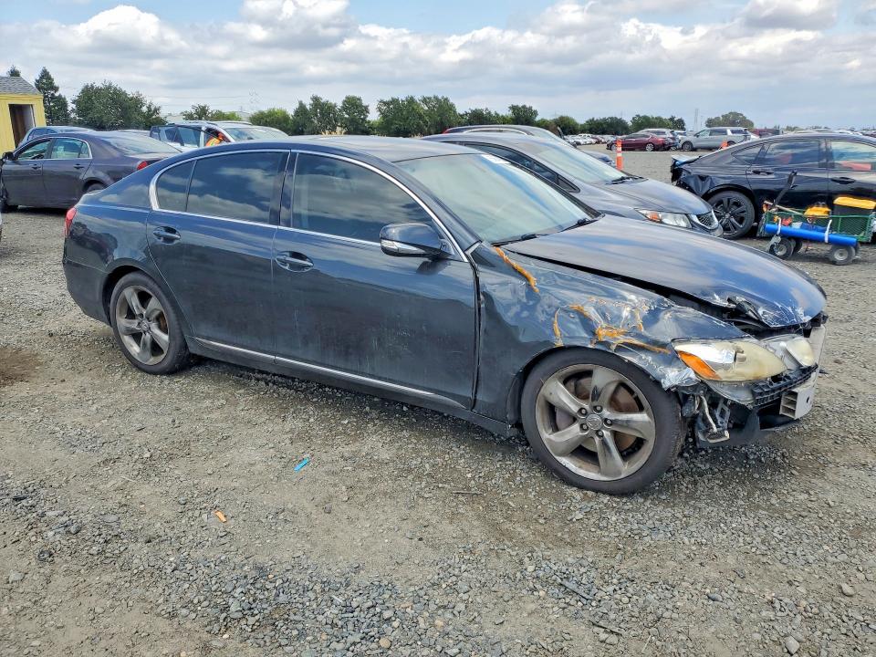 2010 Lexus Gs 350 VIN JTHBE1KS8A0049476 COPART salvage auction — FRONT END, Ca - Dis/Dlr/Exp Only Clean Title, sold $325 on 2026-07-07 (photo 4)