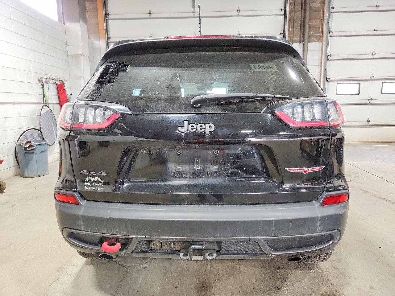 2022 Jeep Cherokee VIN 1C4PJMBXXND533549 COPART salvage auction — Front End, MN - CERTIFICATE OF TITLE, sold $3,850 on 2026-07-08 (photo 6)