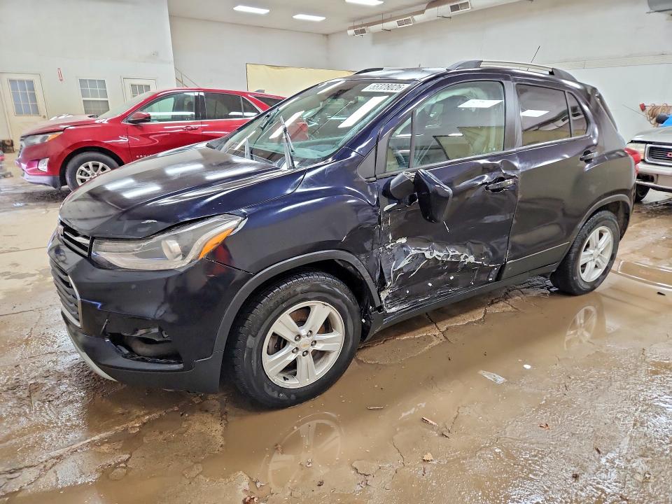 2021 Chevrolet Trax VIN KL7CJLSBXMB314899 COPART salvage auction — SIDE, Mi - Scrap Certificate Of Title, sold $200 on 2026-07-29 (photo 1)