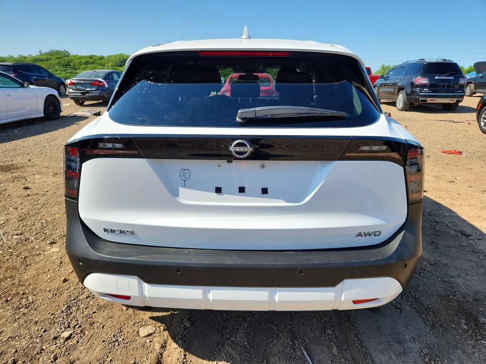 2025 Nissan Kicks VIN 3N8AP6CB9SL307600 COPART salvage auction — SIDE, Il - Salvage Certificate, sold $9,200 on 2026-07-03 (photo 6)