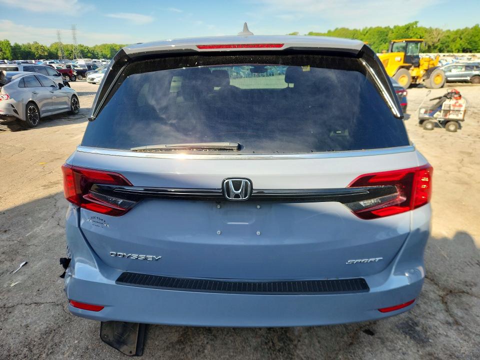 2024 Honda Odyssey VIN 5FNRL6H73RB031826 COPART salvage auction — SIDE, TN - SALVAGE CERTIFICATE, sold $15,800 on 2026-07-28 (photo 6)