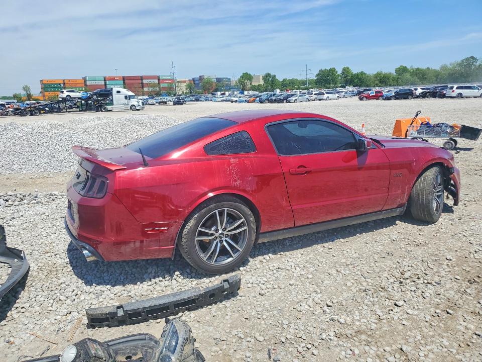 2014 Ford Mustang VIN 1ZVBP8CF7E5293762 COPART salvage auction — FRONT END, Oh - Cert Of Title-Salvage, sold $8,800 on 2026-07-02 (photo 3)