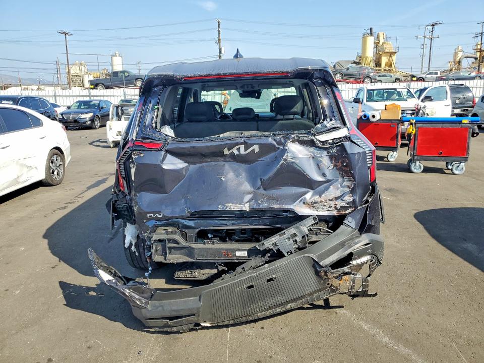 2026 Kia Ev9 VIN 5XYAB5S10TG020541 COPART salvage auction — REAR END, Ca - Salvage Certificate, sold $5,400 on 2026-07-06 (photo 6)