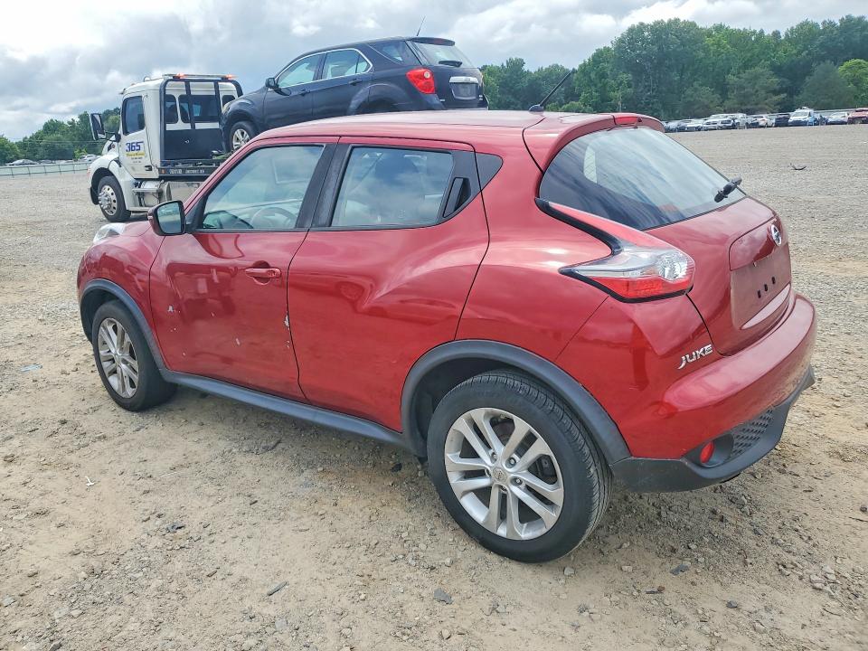 2017 Nissan Juke VIN JN8AF5MR5HT704217 COPART salvage auction — FRONT END, Ar - Certificate Of Title (P), sold $625 on 2026-07-15 (photo 2)