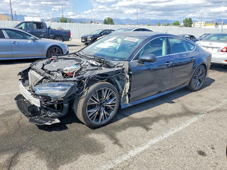 2016 Audi A7 VIN WAUWMAFC9GN024281 COPART salvage auction — FRONT END, Ca - Non-Repairable Vehicle Cert, sold $7,700 on 2026-07-07 (photo 1)