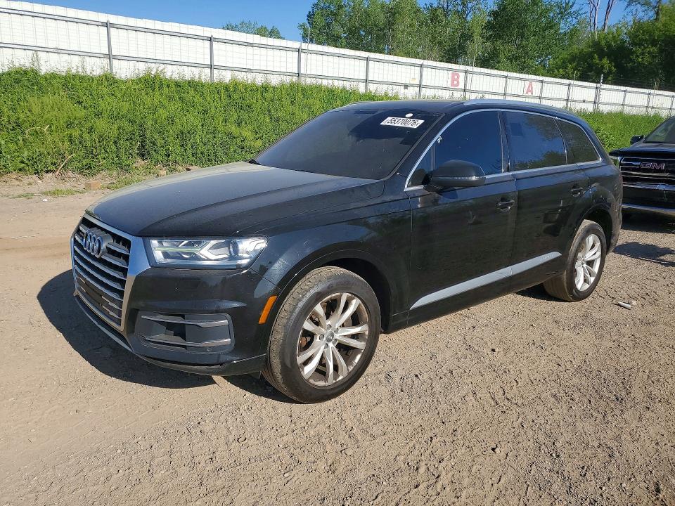 2018 Audi Q7 VIN WA1LAAF72JD022946 COPART salvage auction — MINOR DENT/SCRATCHES, Wv - Dealer Only Clean Title (P), sold $6,400 on 2026-07-29 (photo 1)