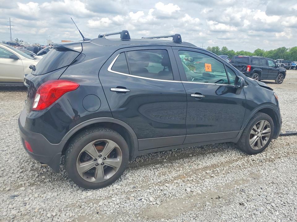 2013 Buick Encore VIN KL4CJHSB1DB204754 COPART salvage auction — FRONT END, Oh - Cert Of Title-Salvage, sold $750 on 2026-07-17 (photo 3)
