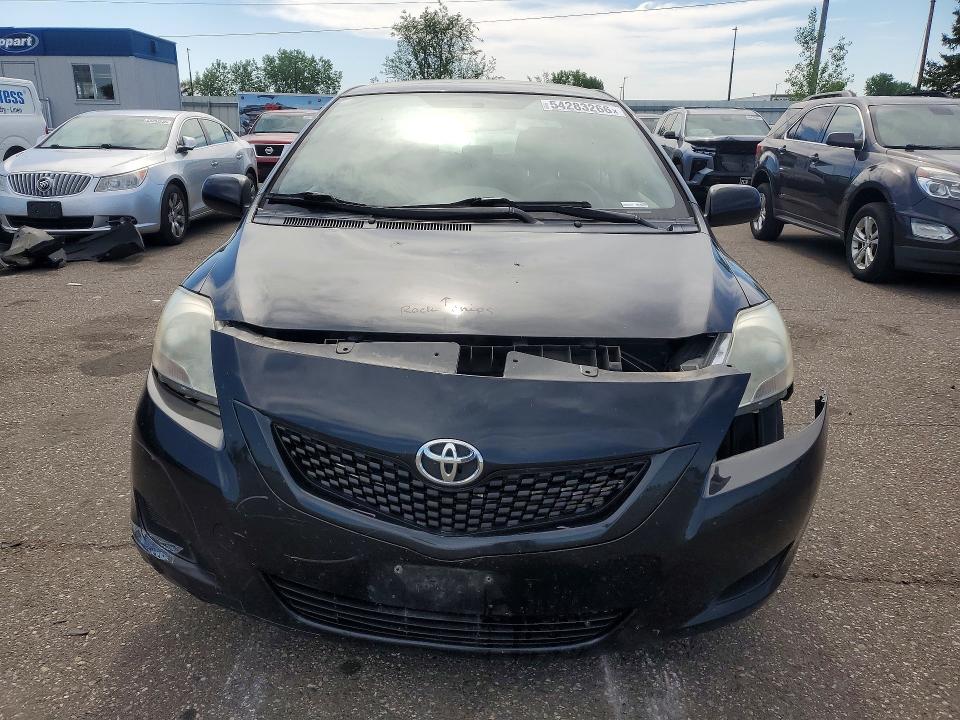 2012 Toyota Yaris VIN JTDBT4K36C1418124 COPART salvage auction — FRONT END, Mn - Cert Of Title-Prior Salvage, sold $275 on 2026-07-02 (photo 5)