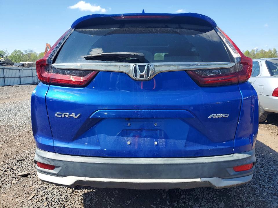 2021 Honda Cr-v VIN 7FARW2H50ME006412 COPART salvage auction — SIDE, Nj - Cert Of Title-Salvage, sold $7,400 on 2026-07-14 (photo 6)