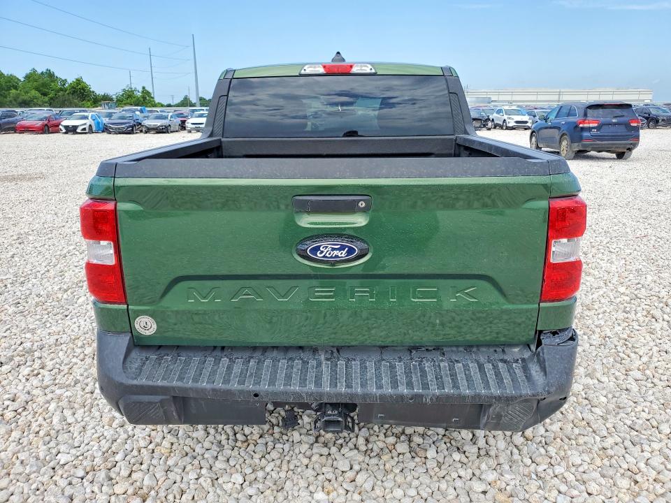 2025 Ford Maverick VIN 3FTTW8JA6SRA35274 COPART salvage auction — REAR END, Tx - Salvage Vehicle Title, sold $15,300 on 2026-07-09 (photo 6)