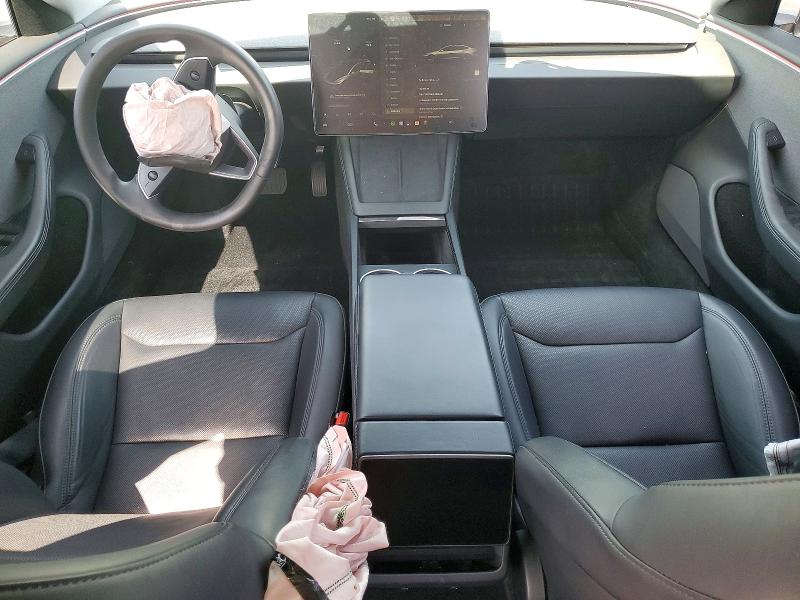 2024 Tesla VIN 5YJ3E1EA9RF869491 COPART salvage auction — FRONT END, Ca - Salvage Certificate, sold $9,600 on 2026-07-20 (photo 8)
