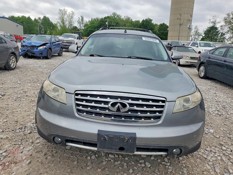2008 Infiniti Fx35 VIN JNRAS08W28X210111 COPART salvage auction — REAR END, Il - Dealer Only Clean Title, sold $525 on 2026-07-02 (photo 5)