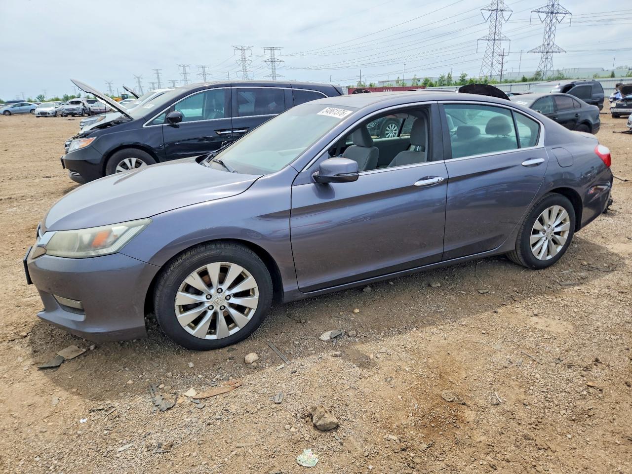 2015 Honda Accord VIN 1HGCR2F76FA269353 COPART salvage auction — Side, IL - SALVAGE CERTIFICATE, sold $1,200 on 2026-07-09 (photo 1)