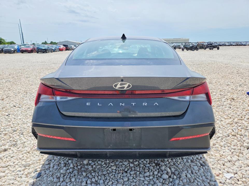 2024 Hyundai Elantra VIN KMHLM4DG3RU821689 COPART salvage auction — FRONT END, Tx - Salvage Vehicle Title, sold $3,150 on 2026-07-09 (photo 6)