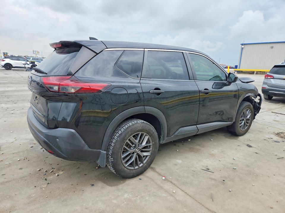2021 Nissan Rogue VIN JN8AT3AA9MW004480 COPART salvage auction — FRONT END, Tx - Salvage Vehicle Title, sold $3,500 on 2026-07-10 (photo 3)