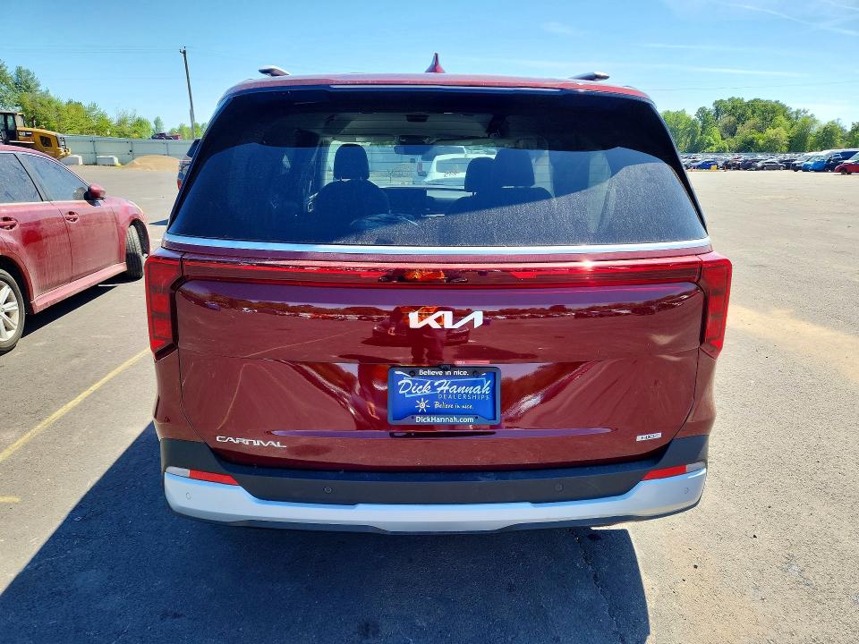 2026 Kia Carnival VIN KNDNC5KAXT6156578 COPART salvage auction — FRONT END, Or - Salvage Title Certificate, sold $11,000 on 2026-07-15 (photo 6)