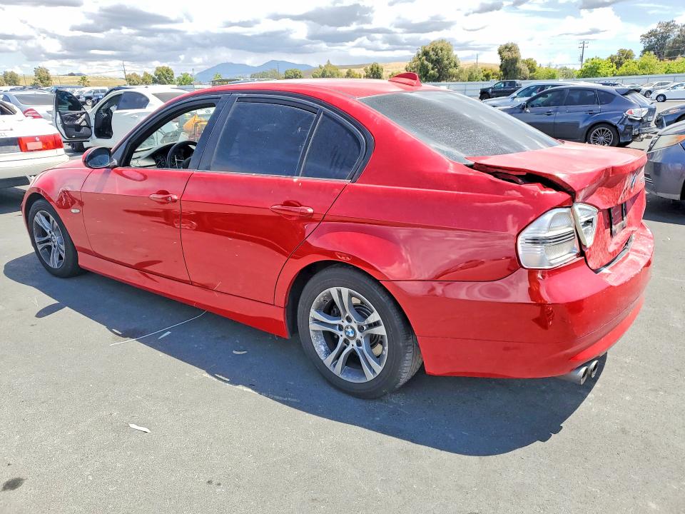 2008 BMW 3 series VIN WBAVC53568F009373 COPART salvage auction — BURN, CA - SALVAGE CERTIFICATE, sold $600 on 2026-07-27 (photo 2)