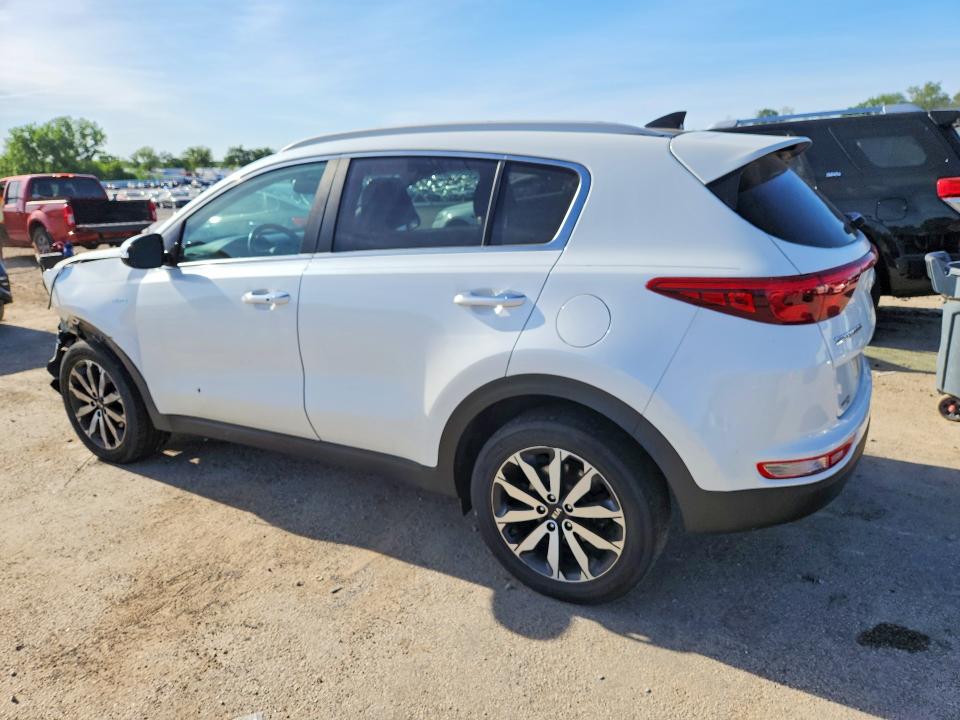 2017 Kia Sportage VIN KNDPNCAC0H7150140 COPART salvage auction — FRONT END, Wi - Junked Vehicle Bill Of Sale, sold $3,300 on 2026-07-14 (photo 2)