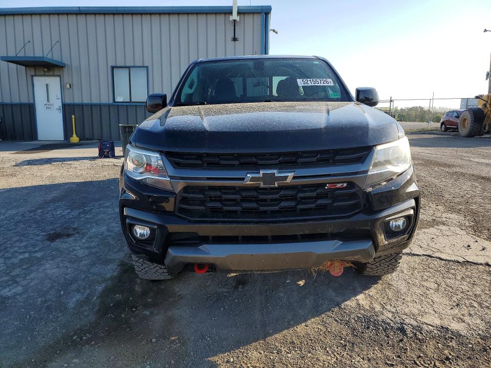 2021 Chevrolet Colorado VIN 1GCGTDENXM1233031 COPART salvage auction — SIDE, Pa - Certificate Of Salvage, sold $6,500 on 2026-07-02 (photo 5)