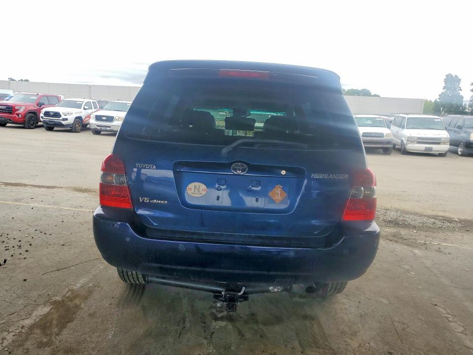 2006 Toyota Highlander VIN JTEEP21A860174035 COPART salvage auction — NORMAL WEAR, Ca - Dis/Dlr/Exp Only Clean Title, sold $650 on 2026-07-07 (photo 6)