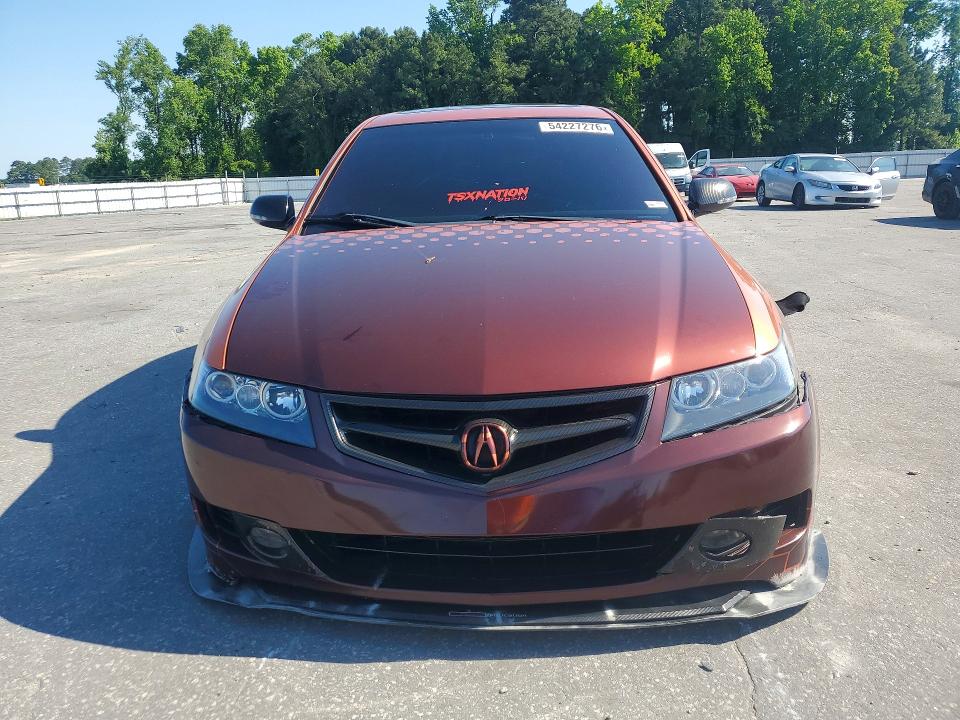 2008 Acura Tsx VIN JH4CL96888C015344 COPART salvage auction — REAR END, Nc - Salvage Certificate Of Title, sold $1,100 on 2026-07-21 (photo 5)