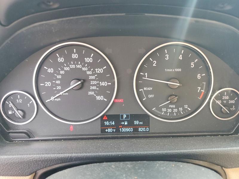 2018 BMW 3er VIN WBA8E5G55JNV02975 COPART salvage auction — FRONT END, Md - Cert Of Salvage > 75% Damage, sold $2,100 on 2026-08-03 (photo 9)