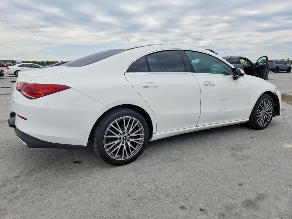 2021 Mercedes-benz Cla-class VIN W1K5J4HB4MN148232 COPART salvage auction — FRONT END, AL - CERTIFICATE OF TITLE, sold $18,100 on 2026-07-29 (photo 3)