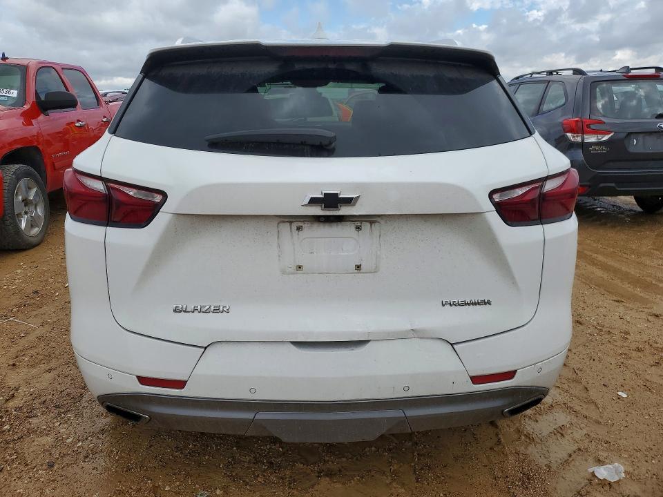 2019 Chevrolet Blazer VIN 3GNKBFRS2KS579215 COPART salvage auction — FRONT END, Tx - Salvage Vehicle Title, sold $4,500 on 2026-07-09 (photo 6)