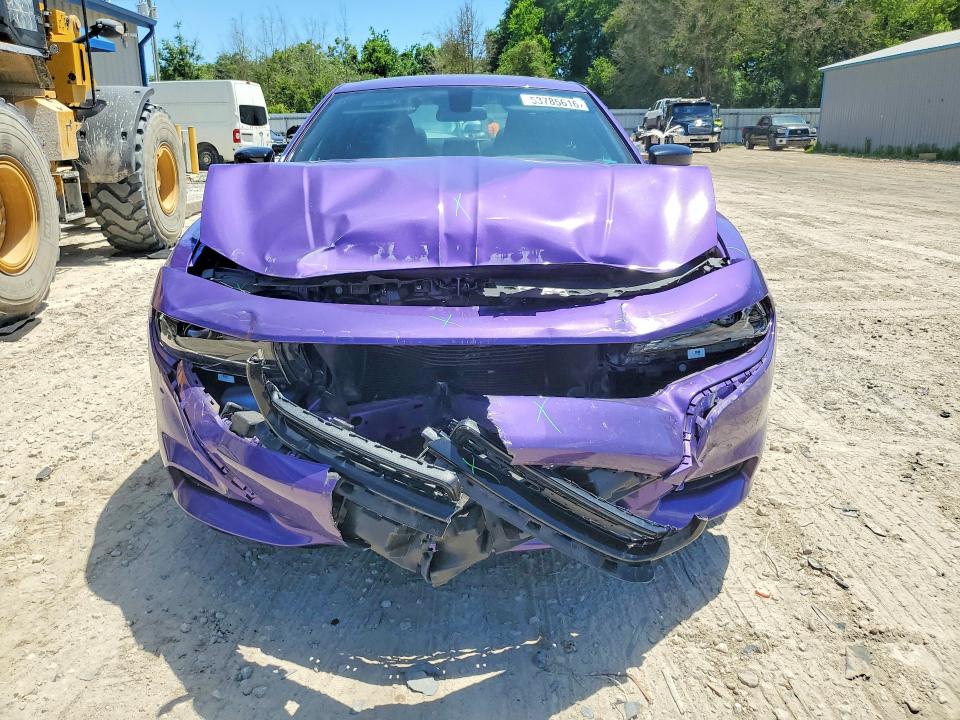 2023 Dodge Charger VIN 2C3CDXBG6PH686897 COPART salvage auction — FRONT END, Fl - Certificate Of Destruction, sold $3,300 on 2026-07-31 (photo 5)