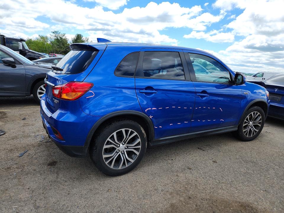 2019 Mitsubishi Outlander VIN JA4AR3AU2KU033553 COPART salvage auction — FRONT END, PA - CERTIFICATE OF SALVAGE, sold $2,500 on 2026-07-28 (photo 3)