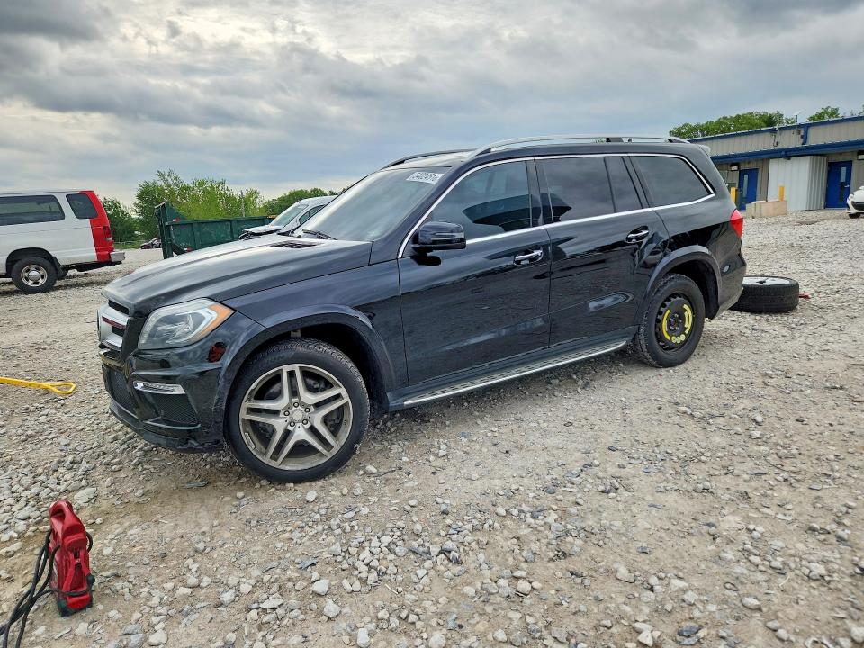 2014 Mercedes-benz Gl-klasse VIN 4JGDF7DE0EA315344 COPART salvage auction — FRONT END, Mi - Certificate Of Title, sold $1,750 on 2026-07-02 (photo 1)