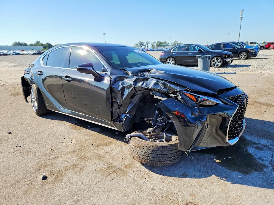 2022 Lexus Is VIN JTHDA1D21N5119152 COPART salvage auction — FRONT END, Fl - Certificate Of Destruction, sold $7,300 on 2026-07-06 (photo 4)
