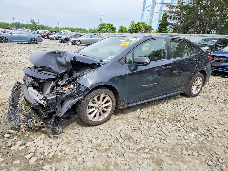 2022 Toyota Corolla VIN JTDVPMAE3NJ206269 COPART salvage auction — FRONT END, Nj - Cert Of Title-Salvage, sold $1,850 on 2026-07-22 (photo 1)