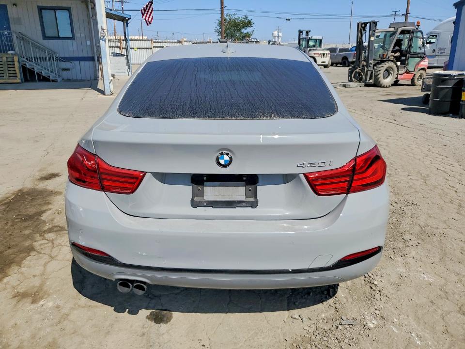 2018 BMW 4er VIN WBA4J1C54JBG76730 COPART salvage auction — SIDE, Ca - Salvage Certificate, sold $3,950 on 2026-07-09 (photo 6)