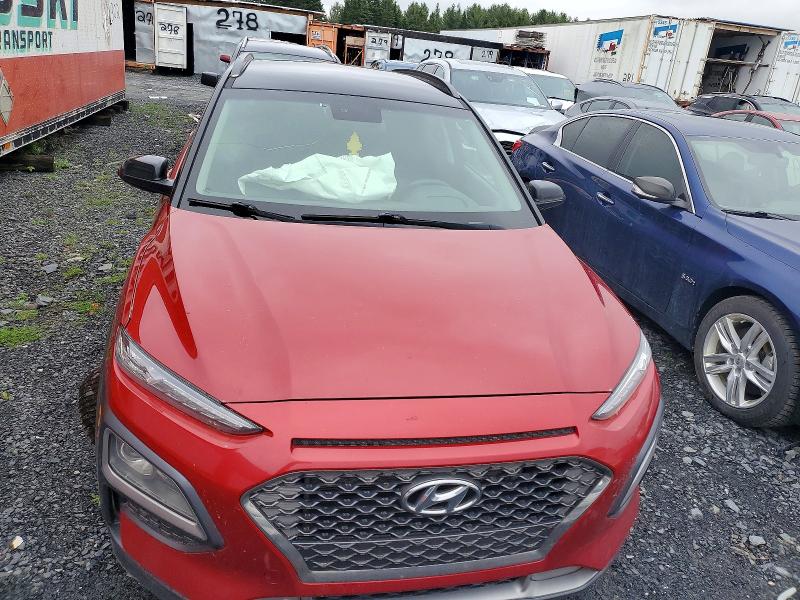 2019 Hyundai Kona VIN KM8K3CA50KU318123 COPART salvage auction — FRONT END, Qc - Gravement Accidente, sold $500 on 2026-07-21 (photo 5)