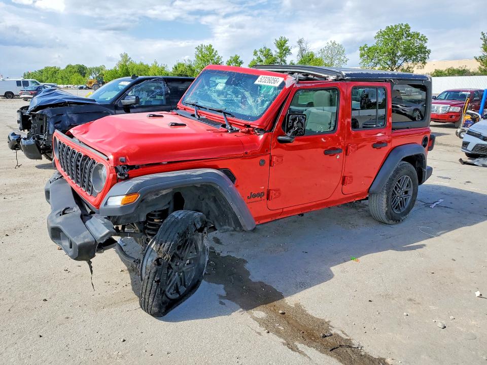 2025 Jeep Wrangler / VIN 1C4PJXDN7SW524000 — COPART salvage auction photo