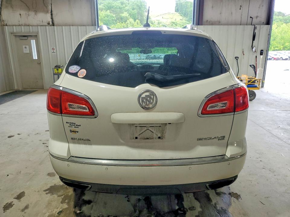 2016 Buick Enclave VIN 5GAKVBKDXGJ275340 COPART salvage auction — FRONT END, WV - SALVAGE CERTIFICATE, sold $275 on 2026-07-09 (photo 6)